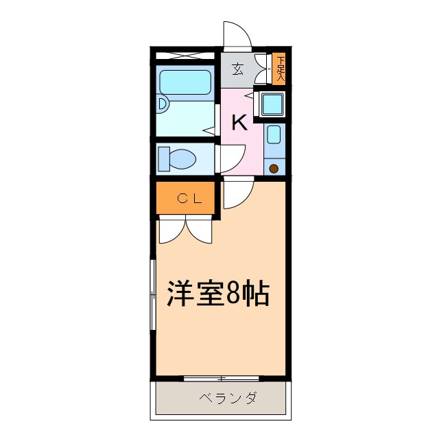 スカイライフの物件間取画像