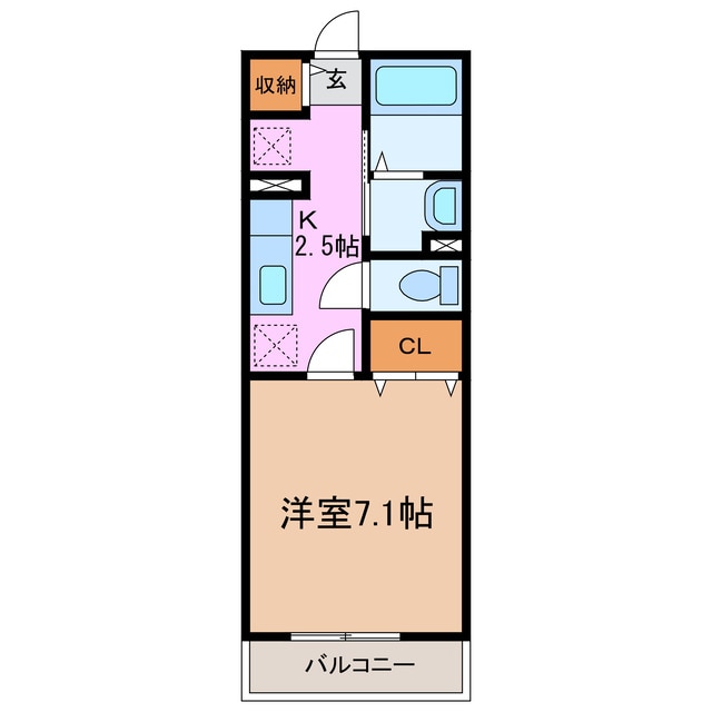 CACO 弥栄の物件間取画像