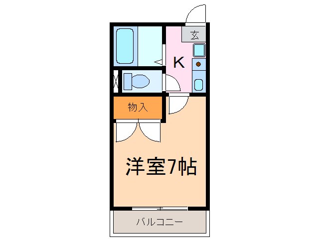 GRACIA ENDOの物件間取画像