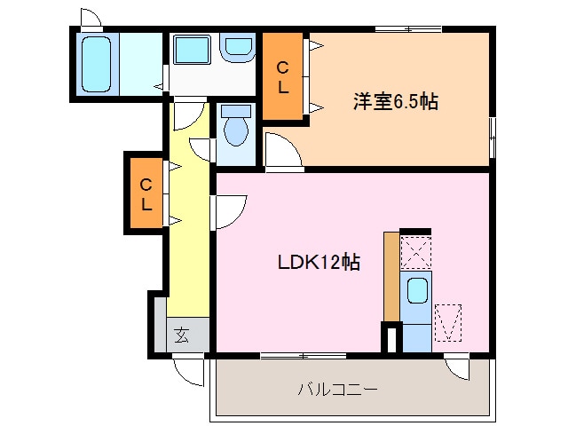 サブマリンＳＫの物件間取画像