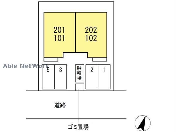 リバーサイド米野木台Ⅱの物件外観写真