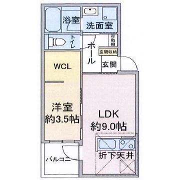 LIBRE COURT平針の物件間取画像