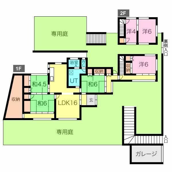 緑区大高町伊賀殿のお家の物件間取画像