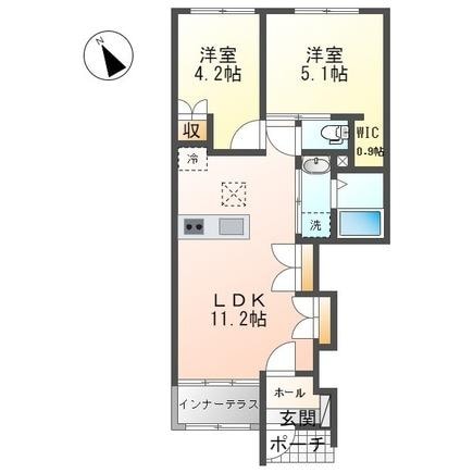 アスセイナスの物件間取画像