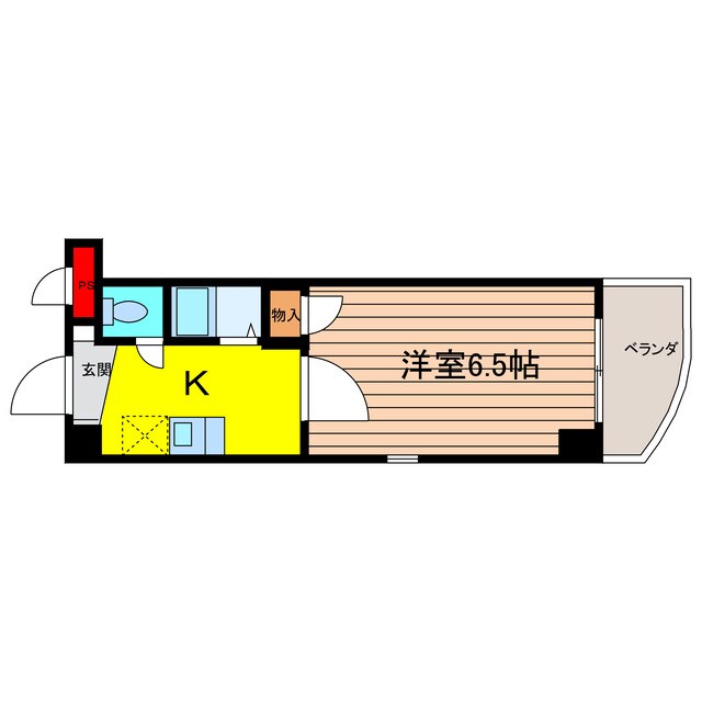 天満橋駅 徒歩6分 4階の物件間取画像