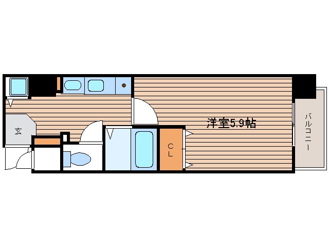 ランドマークシティ大阪城南の物件間取画像