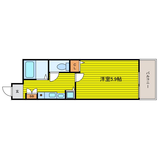 ランドマークシティ大阪城南の物件間取画像