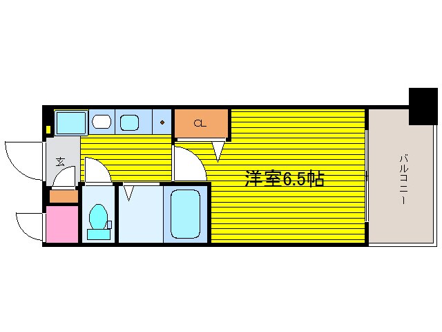 エステムコート大阪城北　天満の杜の物件間取画像