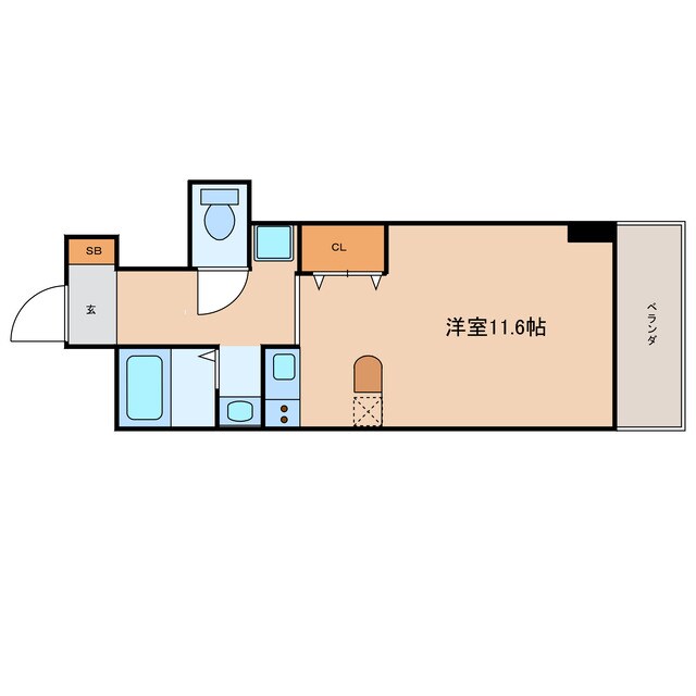 ブランメゾン堀川の物件間取画像