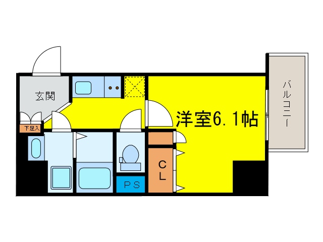 中津駅 徒歩6分 2階の物件間取画像