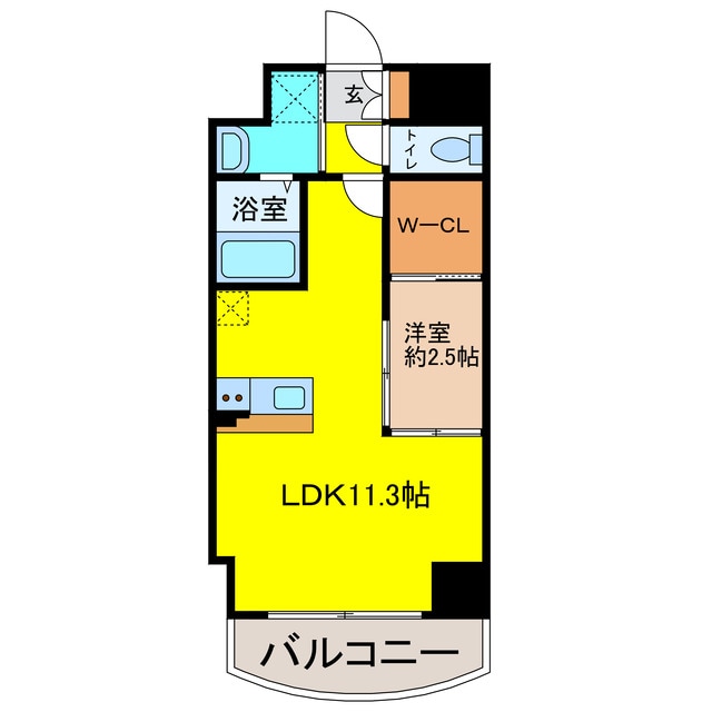 セレニテ堺筋本町リアンの物件間取画像