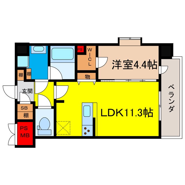 TOP  COURT都島の物件間取画像