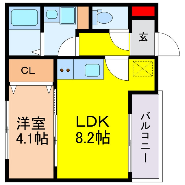 HARU都島FRONTの物件間取画像