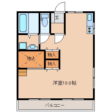 コアラハイツの物件間取画像