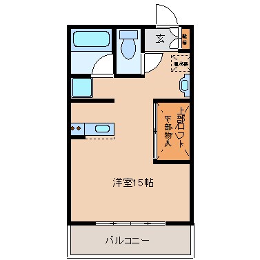 ランドマークビルの物件間取画像