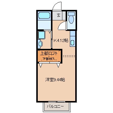 Ｃｏｒｐｏ　Ｈａｎｄｅｎの物件間取画像