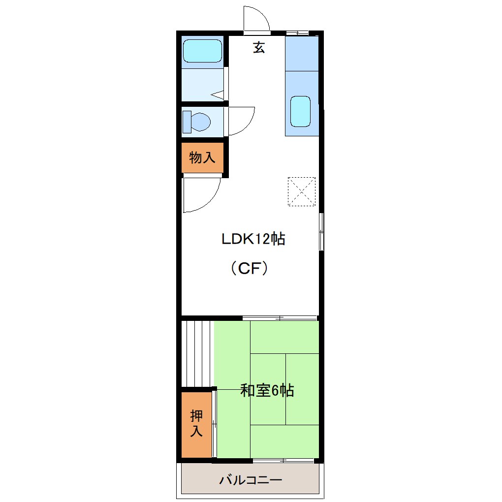 物件間取画像