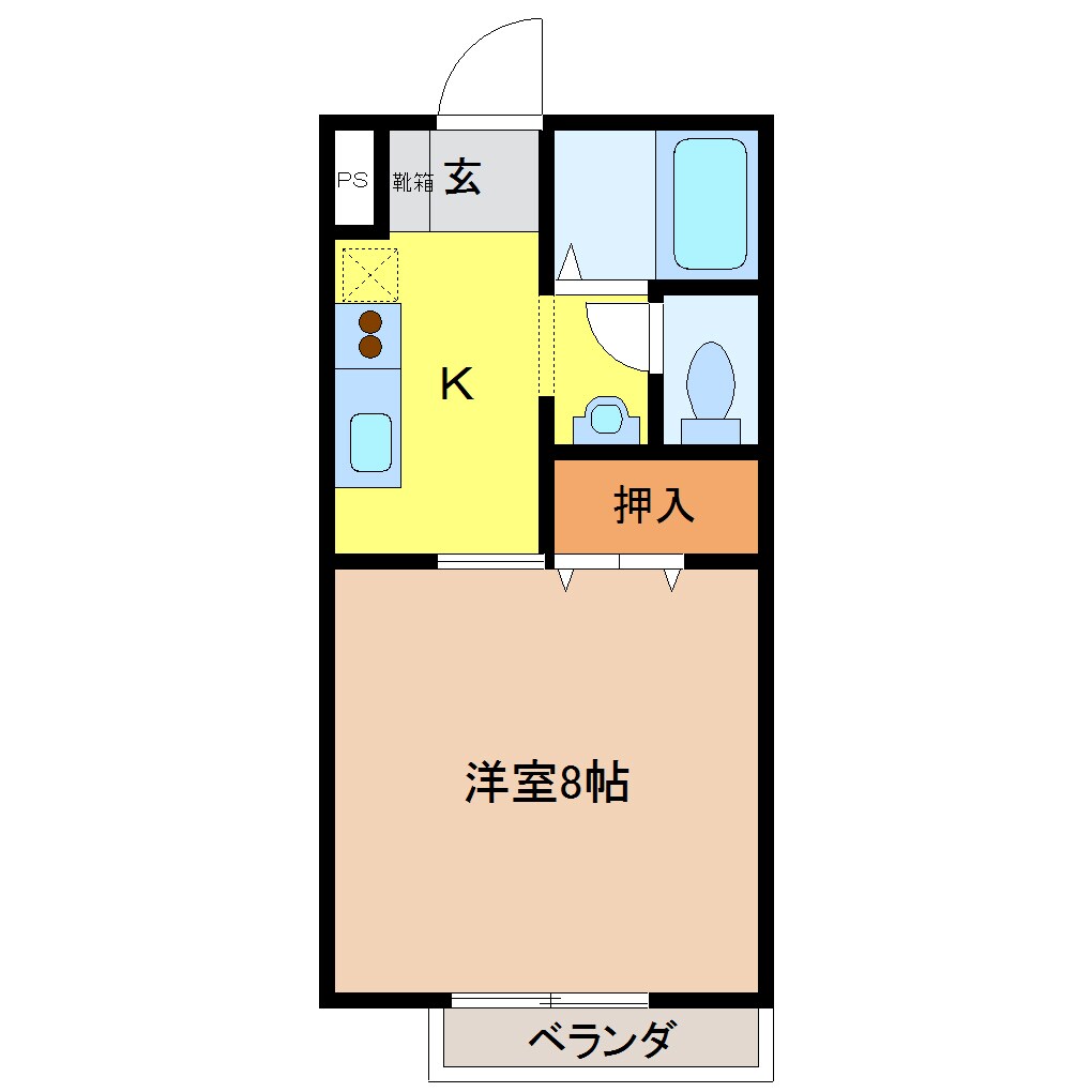 ベルハウスの物件間取画像