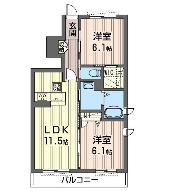 La Viergeの物件間取画像
