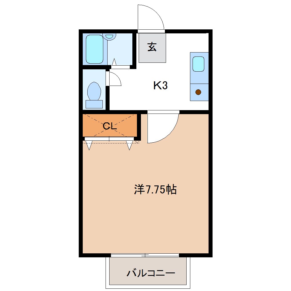 物件間取画像