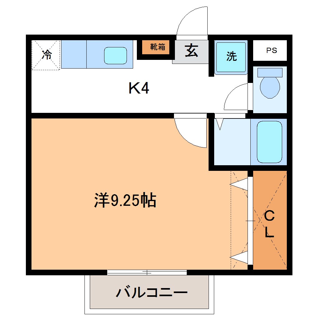 物件間取画像