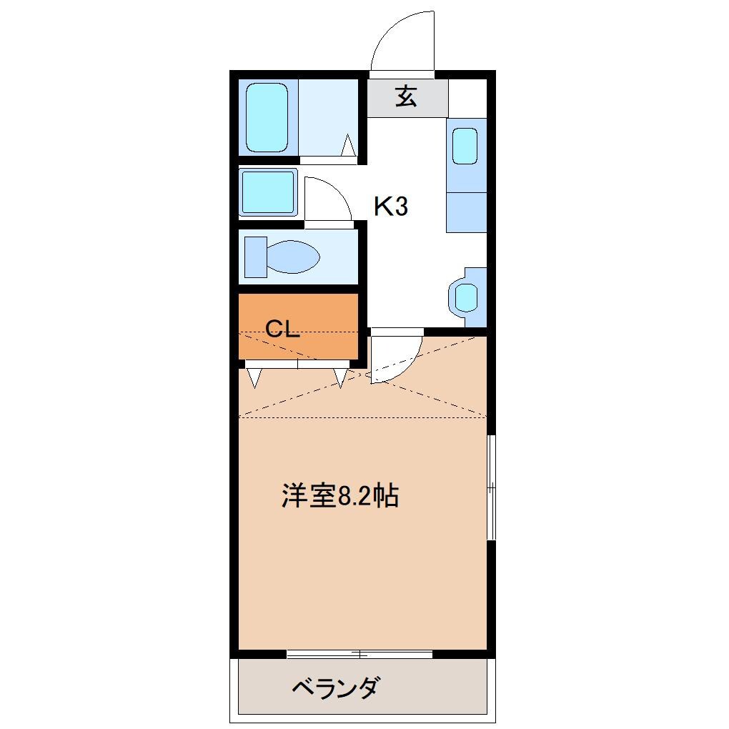 物件間取画像