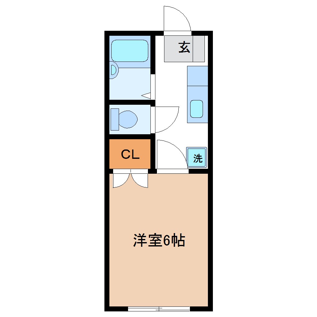 物件間取画像