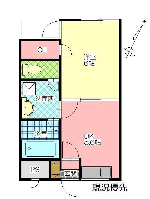 ＫＡＷＡＮＯ一番館の物件間取画像