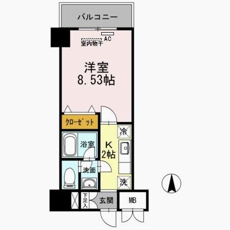 ひびき錦糸町 門田ビルの物件間取画像