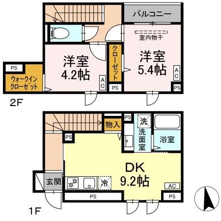 グラナーデ荒川の物件間取画像