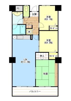 カーサロブレの物件間取画像