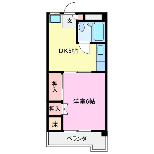 ワンズマンションの物件間取画像