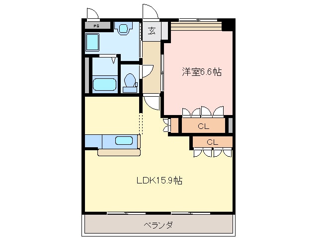 ロイヤル　ラ　ファミーユＡ棟の物件間取画像