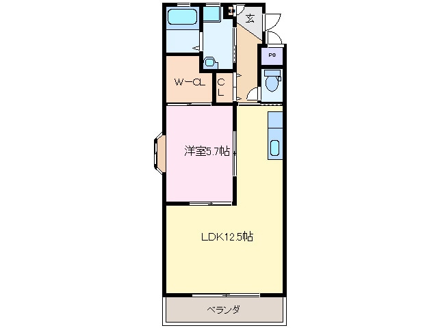 エトワール羽山の物件間取画像