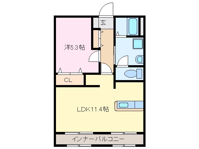 西条ビルディングの物件間取画像