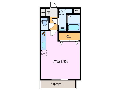 物件間取画像