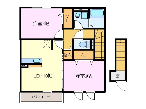 Grace　Avenue 旭が丘の物件間取画像