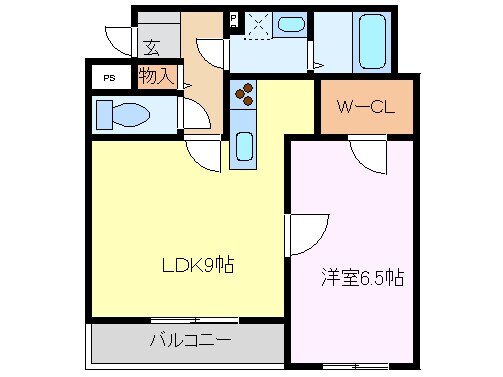 パールヒルズの物件間取画像