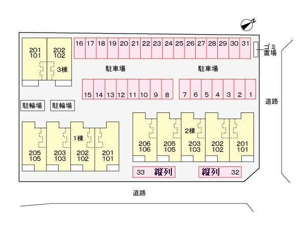 ミル　ハピネス　Ｂの物件外観写真