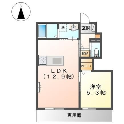 鈴鹿市西条賃貸アパート新築工事の物件間取画像