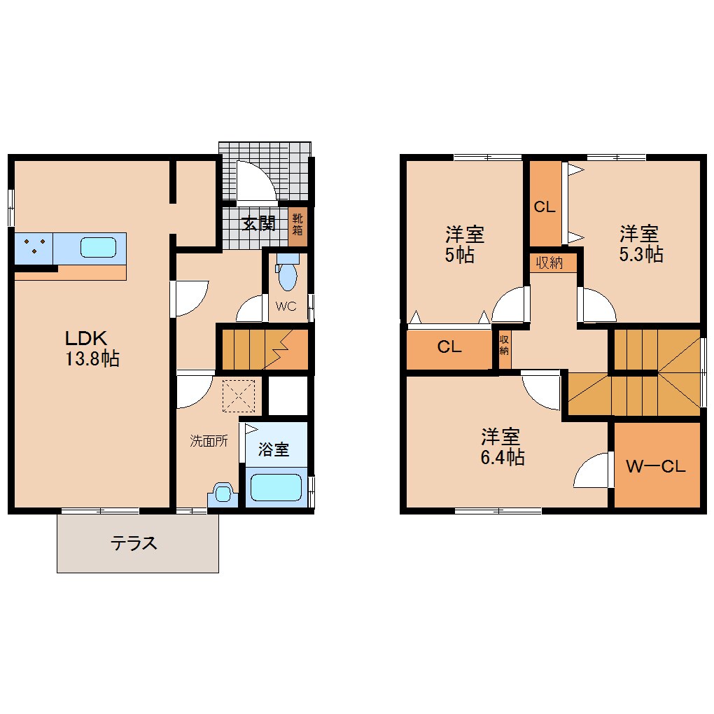 とよはらハウスの物件間取画像