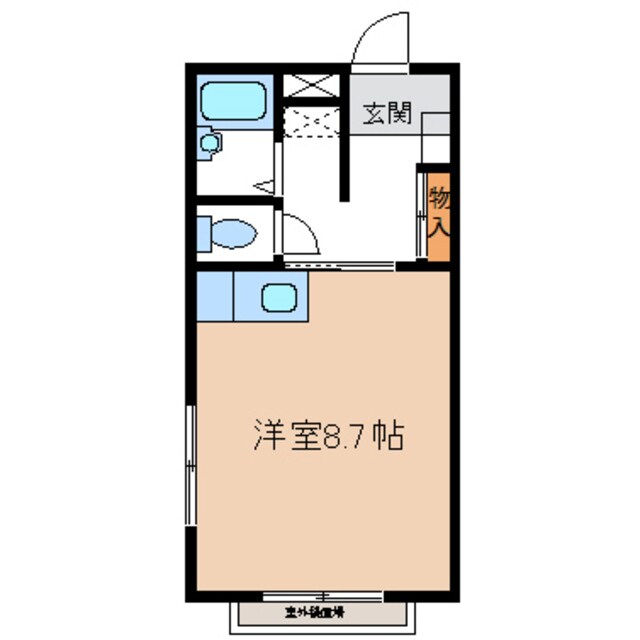 あおば１の物件間取画像