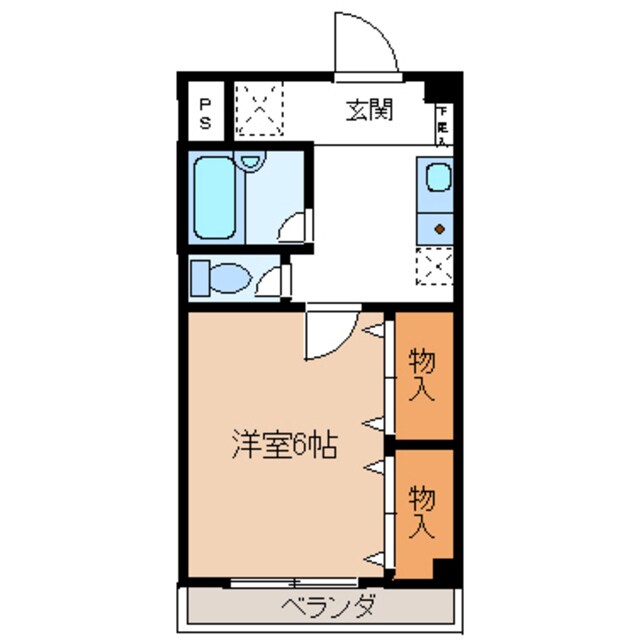 イーゼルコアの物件間取画像