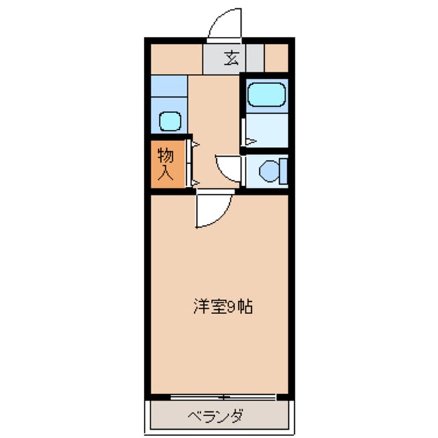 グランディールの物件間取画像