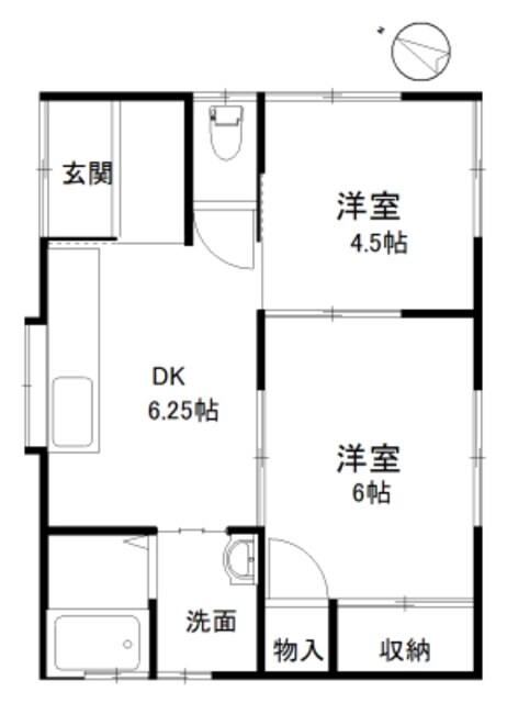 リヒトＡの物件間取画像