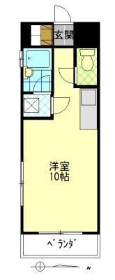 物件間取画像