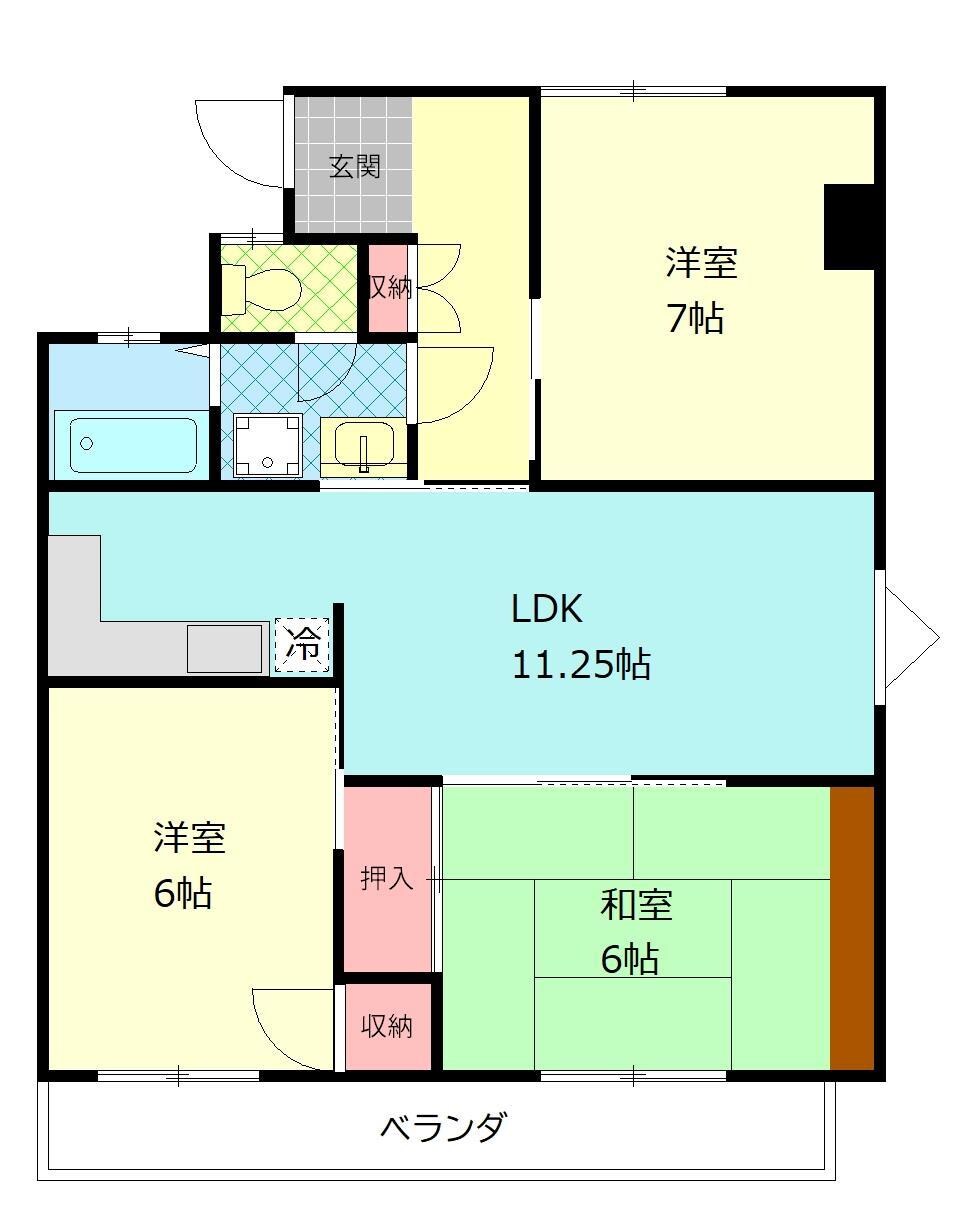 アグリス正の物件間取画像