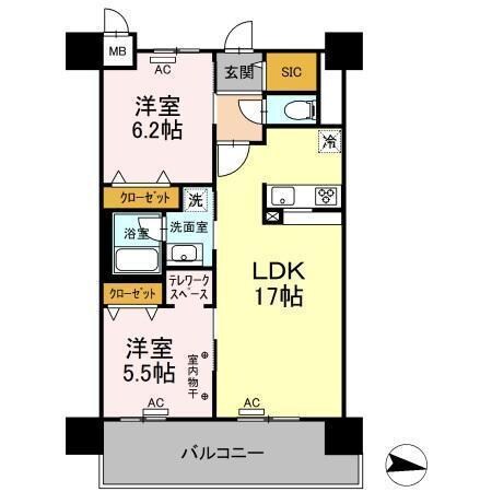 Park Avenue Eastの物件間取画像