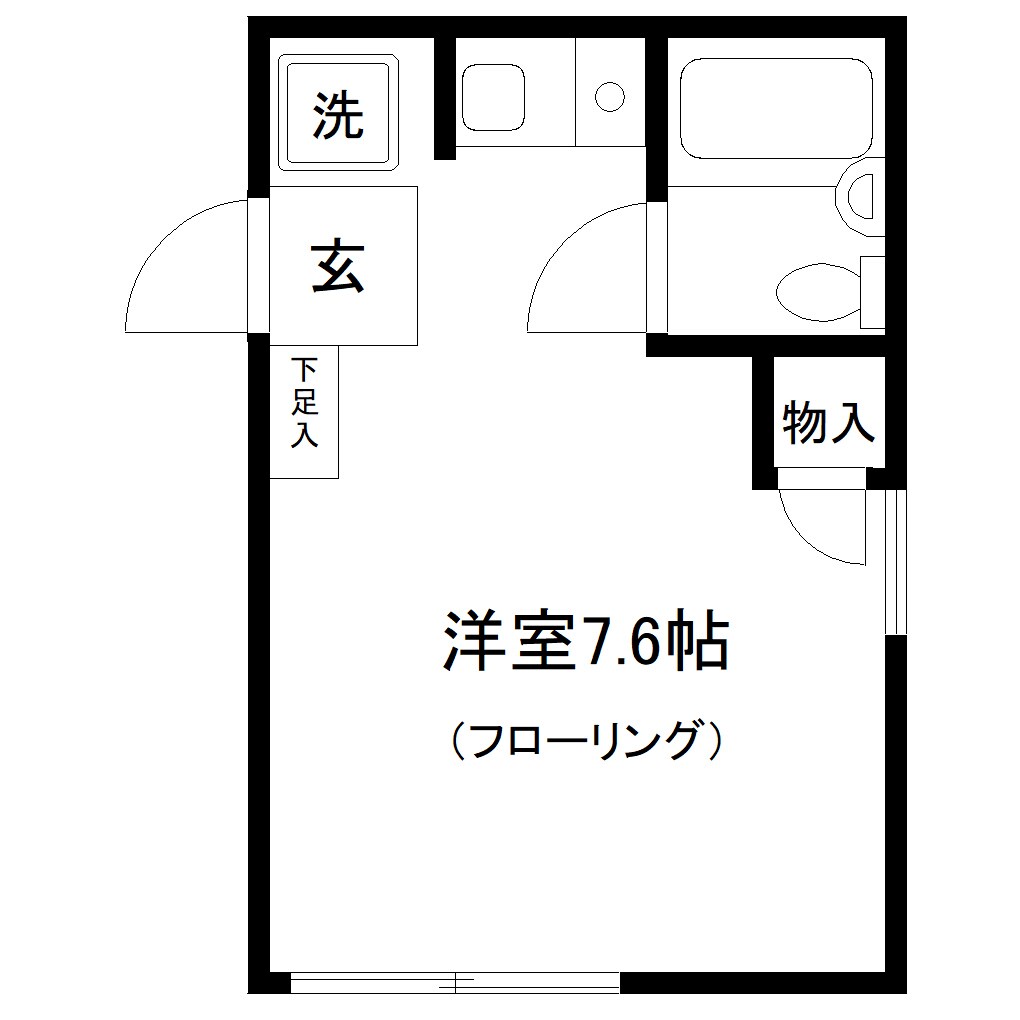 物件間取画像