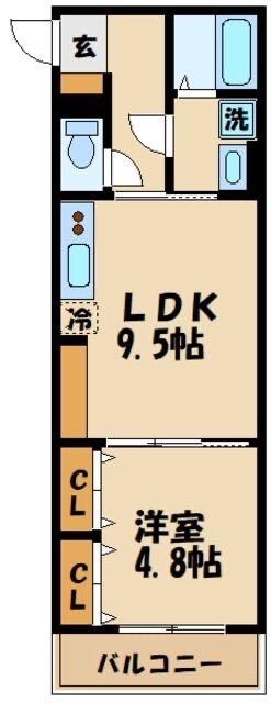 物件間取画像